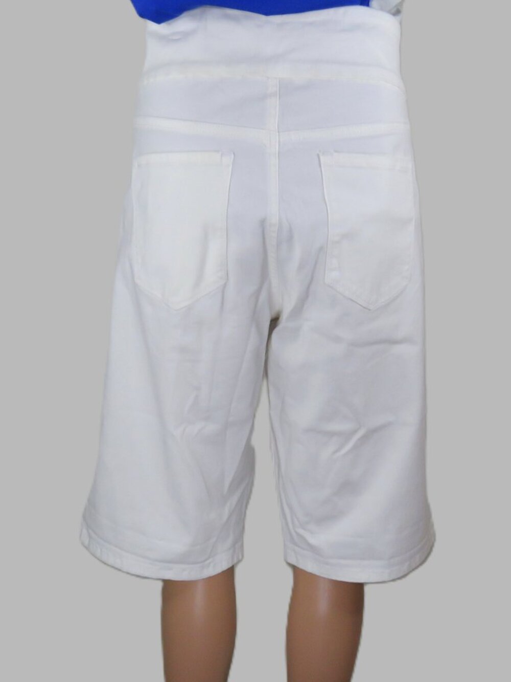 Gloria Vanderbilt Women's White All Around Slimming Capri Size 16W Pockets C1960 - Picture 4 of 7